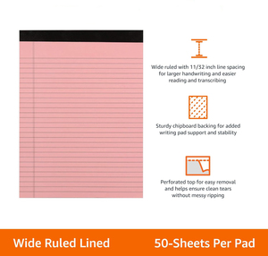 Custom A5 Legal Notebook A4 Office Notebook <strong>Writing</strong> Pad 50 Pages Wide Grid <strong>Writing</strong> <strong>Notepad</strong> - Product Image 2