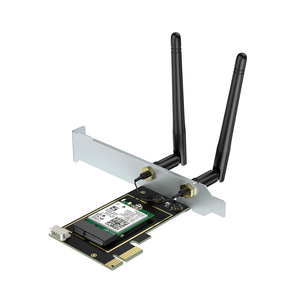 PCI Express BT5.3无线Wifi适配器AX210双频OEM ODM OBM三频无线网卡2.4G 802.11ax中板 - Product Image 1