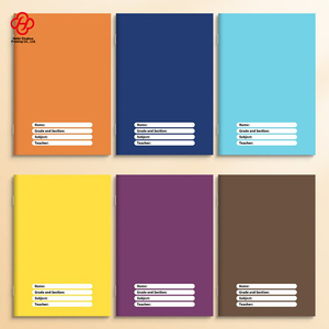 Solid-color Simple Coil-bound <strong>Notebook</strong> for Export, Subject-bound Saddle-stitched Diary, Lined Student <strong>Notebook</strong> - Product Image 6