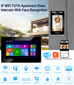 Intercomunicador de seguridad de habitación a habitación, videoportero, sistema de entrada de puerta de teléfono para edificio de apartamentos múltiples, aplicación Tuya, timbre de desbloqueo remoto - Product Image 2
