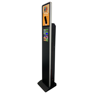 18.5 Inch <strong>LCD</strong> <strong>Display</strong> Advertising Player Black Iron Shelves Advertising Kiosks WiFi and Charging <strong>Functions</strong> Vending Machines - Product Image 2