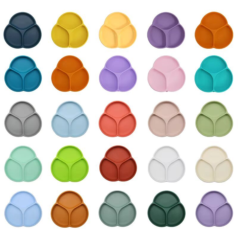 Flower Plate 01- Rainbow Smoked Powder