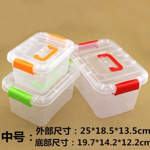 さまざまなデザインPPプラスチック収納ボックス透明多目的雑貨収納ボックスクリア収納ボックスビン - Product Image 3