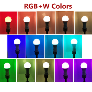 7W RGB spot IR uzaktan kumanda E27 16 renk değiştirme RGB sihirli lamba LED ampul - Product Image 4