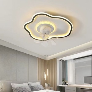 Einfache moderne Fabrik Fernbedienung mit LCD-<span class=keywords><strong>Display</strong></span> Nordic Modern Dc Bldc <span class=keywords><strong>LED</strong></span>-Lampe 54 Zoll 5 Blade Abs Decken ventilator mit Licht