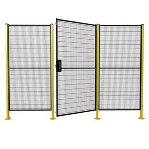 Rete metallica saldata pannello di recinzione per officina di fabbrica foro quadrato di separazione recinzione con servizi di taglio e piegatura personalizzati - Product Image 1