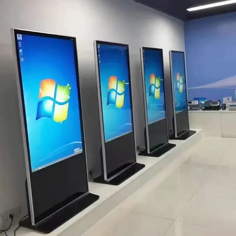 49 inç sergi salonu LCD dikey reklam oyuncu banka reklam makinesi