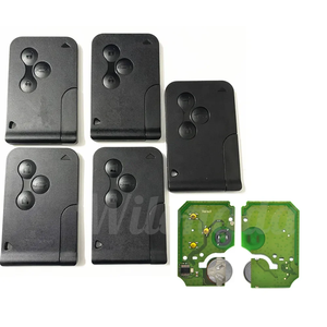Chiave remota 433Mhz ID46 PCF7947 Chip per Renault Megane 2 3 Scenic Clio 2003-2008 scheda di emergenza inserto tasto 3 - Product Image 2