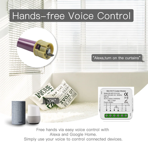 Zigbeeスマートカーテンスイッチモジュール自動カーテンオープナーODM/OEMスマートGoogle Home Alexa音声制御 - Product Image 4