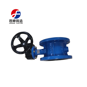 Kelebek vana sfero kelebek vana büyük boy DN1000 sonsuz dişli sünek demir CastSteel WCB gofret tipi flanş kelebek vana - Product Image 3