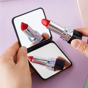 Custom Handmade <strong>Dual</strong>-Sided Square Cosmetic Mirror Personalized Foldable Rose-Shaped Makeup Tool Heart Style for Lash <strong>Reflection</strong> - Product Image 2