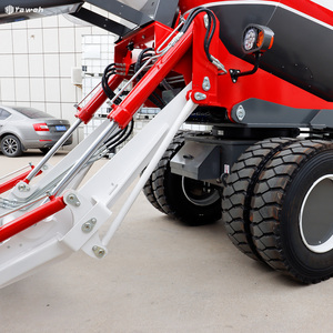 Bán buôn Chất lượng cao 4 m³ Máy trộn bê tông xe tải bê tông Pan Mixer xe tải với tự tải cho các công trình xây dựng - Product Image 5