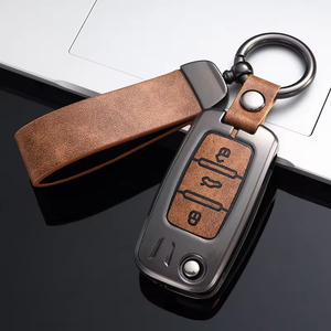 カーキーアクセサリーキーシェルキーレスエントリーリモートコントロールカーキーフォブケースシェルボタンパッドVW Id6ポロゴルフ用アウターカバー - Product Image 3