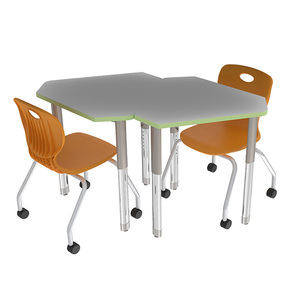 Bộ Bàn Ghế Trường Học Hiện Đại Và Giá Rẻ Có Thể Được Ghép Thành Bàn Tròn Cho Các Hoạt Động Nhóm - Product Image 5