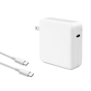 OEM/ODM Apple MacBook 30W 61W 87W 96W 140W tipi USB C bilgisayar aksesuarları Apple MacBook dizüstü pili şarj AC güç - Product Image 2