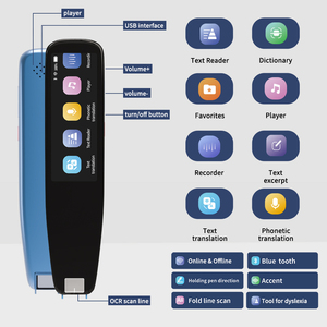 NEWYES Electronic Dyslexia Text <strong>Reading</strong> Pen Scanner Portable Instant 112 Language Voice Translator Pen - Product Image 6