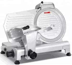 Presa di fabbrica Affettatrice elettrica semi-automatica da 9 pollici per carne congelata da tavolo affettatrice per formaggio