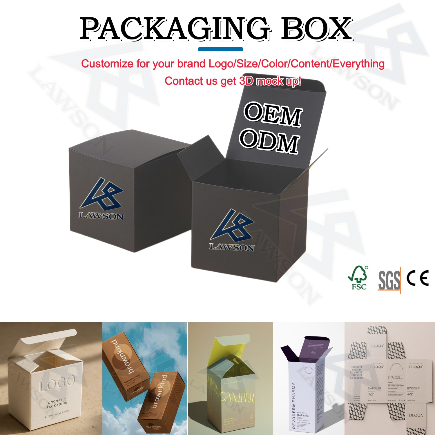 Caja de embalaje
