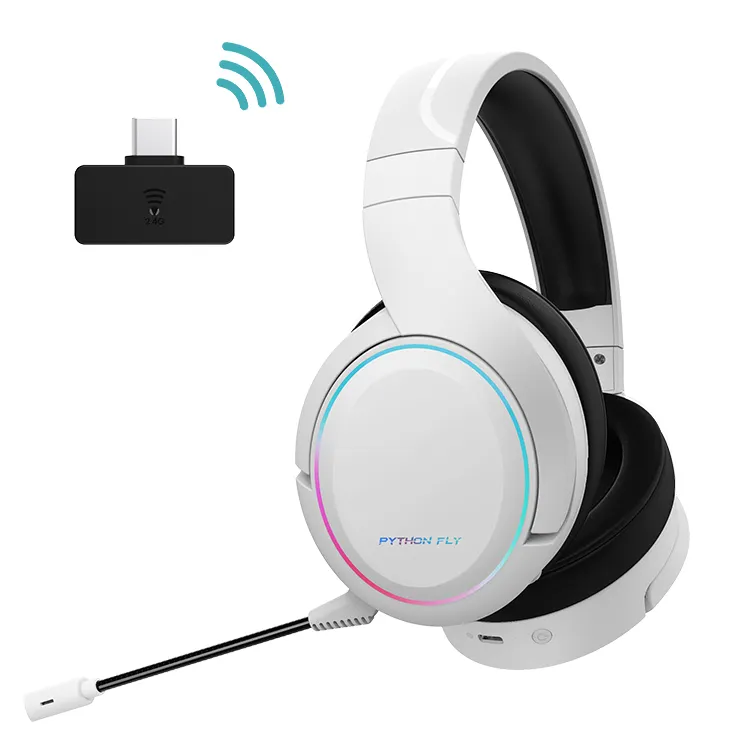 Cheapest 2.4G X6 Pro Led Lights Gamer PC Wireless Gaming Headset With Microphone For PS4 PC Xbox