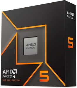 AMD R5 9600X CPU 6-Core 12-Thread Procesador de escritorio desbloqueado Nuevo en caja al por mayor - Product Image 1