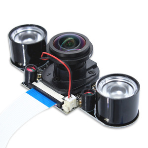 5MP <strong>Raspberry</strong> <strong>PI</strong> <strong>Camera</strong> <strong>Module</strong> IR-CUT Auto Switch 175 Degree Wide Angle OV5640 Fisheye for <strong>Raspberry</strong> <strong>PI</strong> Model <strong>2</strong>/4/3B+ - Product Image 1