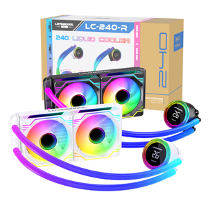 Lovingcool高性能黑色AIO中央处理器液体冷却器质量游戏电脑水冷系统 - Product Image 3