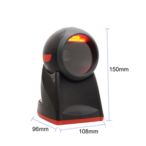 JINGXIN Omni Handfree Barcode-Scannen 1D 2D QR Desktop Barcode Scanner - Product Image 2