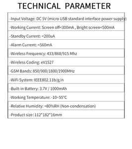 Danwish2023アップグレード4.3フルタッチスクリーンスマートWiFiデュアルネットワークアラームシステムホームWifiGsmアラームシステム - Product Image 6
