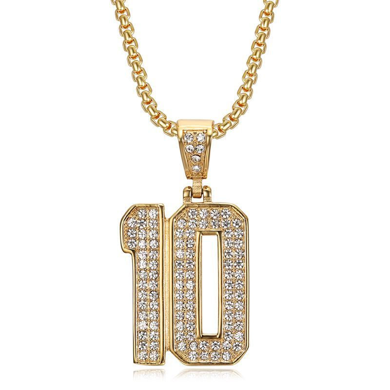 Gold single pendant without chain