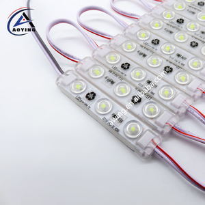 Aoying LED Modole ışık DC12V 3 ışıkları işareti Lens 1.5w modülü De LED SMD LED Modul enjeksiyon 2835 LED modülleri - Product Image 4