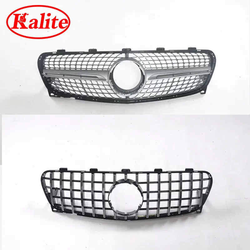 Grill Depan Mobil Klt-A-026-HighQuality, Aksesori GLA Auto Mercedes Benz 2017-2019 untuk X156