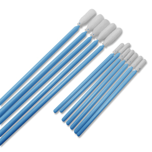 ALLESD Lab Polyester/köpük swablar endüstriyel tek kullanımlık Lint ücretsiz temiz oda Polyester kafa çubukla - Product Image 3
