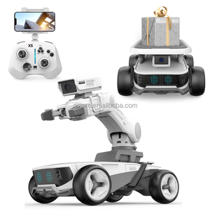 X5 RC Braço Mecânico Inteligente <span class=keywords><strong>WiFi</strong></span> FPV 5G Câmera Carro APP Controle Caminhão De Transporte