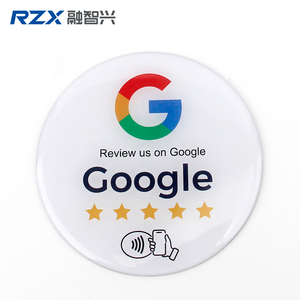 RZX Customized Printing 50*30mm Programmable 13.56mhz RFID NFC Epoxy <strong>Key</strong> Tags Smart Cards - Product Image 3