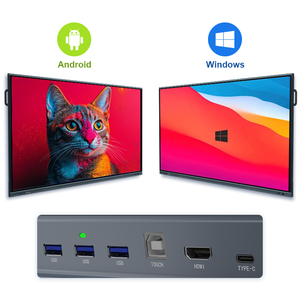 Bảng menu kỹ thuật số hiển thị tương tác 55 inch 4K với 40 điểm cảm ứng và hệ điều hành Android 14 cho các cuộc họp - Product Image 2