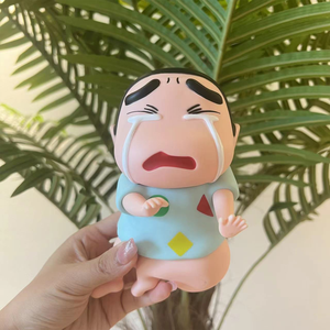 K.O. ボトムが腫れたシンちゃん (三重にスパンキングされてから)-デスクトップやホームデコアキュートクレヨンシンちゃんギフト。 - Product Image 4