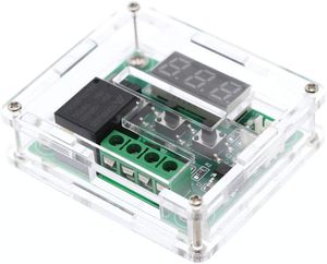 Aismartlink W1209 con estuche 12V DC Placa de controlador de temperatura digital Interruptor de módulo de control de temperatura electrónico con - Product Image 4