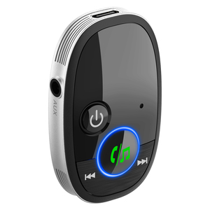 Receptor usb inalámbrico con clavija aux de 3,5mm para altavoz, Pc, coche, receptor bluetooth 5,0 - Product Image 1