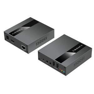 Extensor inalámbrico HDMI de 100m con kit de transmisor y receptor inalámbrico Loop IR Full HD HDMI para sala de conferencias - Product Image 1