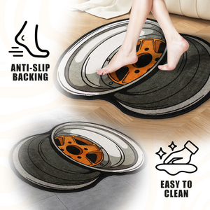 سجادة بتصميم كرتوني مخصص ، سجادة أنمي غير منتظمة الشكل بقطع غير منتظمة مع شعار - Product Image 4