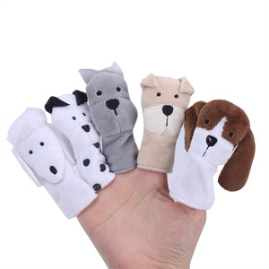 Bebek oyuncak parmak kukla bebek 0-1 yaşında ısırmak hayvan peluş parmak bebek eğitici oyuncak - Product Image 3