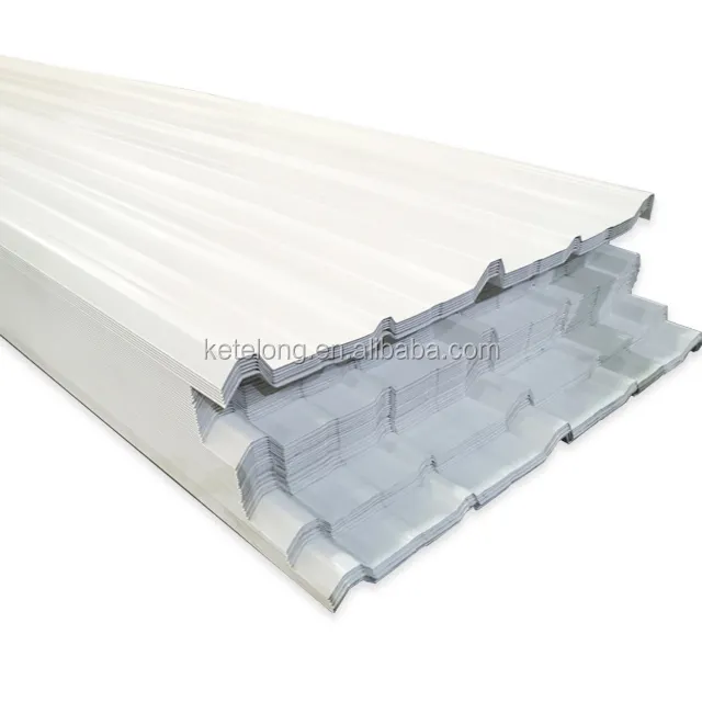 PVC גיליון גלי/חיים ארוכים UPVC קירוי אריח