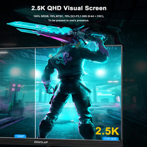 Ultra-Slim 16-Inch 2.5K 144Hz IPS Panel <strong>Computer</strong> <strong>Monitor</strong> Compatible <strong>with</strong> PC Switch PS5 PS4 Nintendo New <strong>with</strong> <strong>Built</strong>-<strong>in</strong> Speaker - Product Image 2