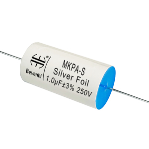 1.5uF 1.8uF 2.0uF 2.2uF 2.7uF 250V高端轴向银箔电容器 - Product Image 2