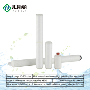 20-inch <strong>PP</strong> <strong>Filter</strong> Pleated <strong>Filter</strong> element Removes Odor and Purifies Water for Acid and Alkaline Water Filtration - Product Image 2