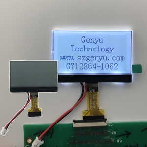 Lcd grafico 12864 RoHS modulo Display Lcd personalizzato Factory Cob Cog 26pin Fpc Grafik bianco monocromatico 128x64 dot matrix 19264 Lcd - Product Image 3