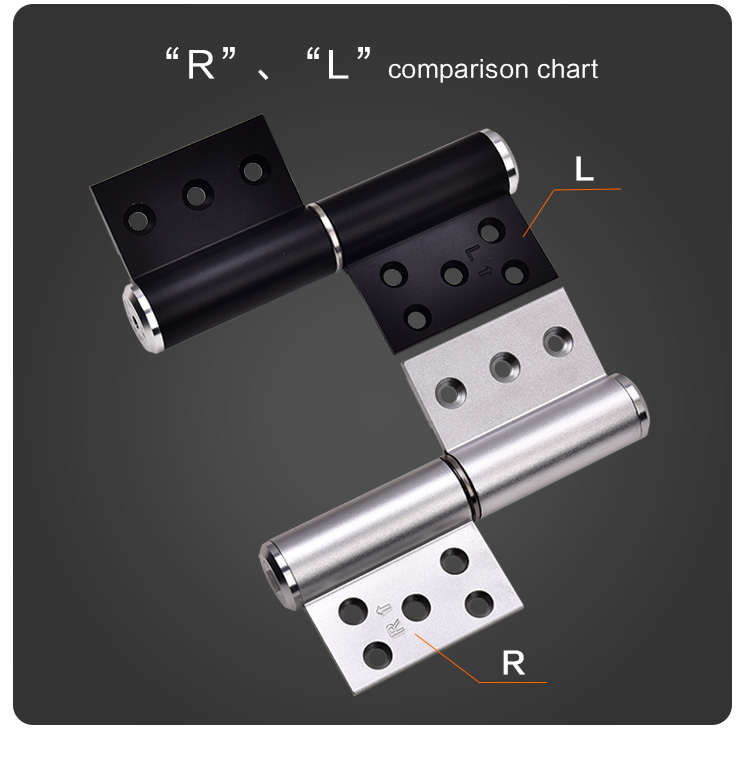 HC Series HIGH PARTITION ECO GLASS DOOR HYDRAULIC SILENT SOFT-CLOSING HINGES