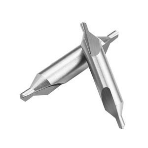 DIN333 a型Brocas Centrales HSS导向中心钻头，用于车床定心导向钻孔 - Product Image 1