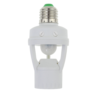 Sensor de movimiento infrarrojo Sensor de movimiento PIR Interruptor E27 Sensor de portalámparas - Product Image 1