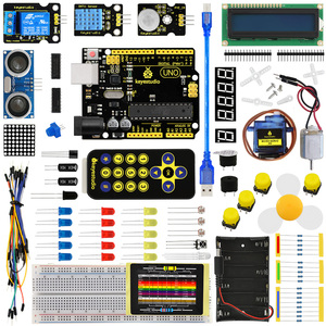 Keyestudio Kit base Starter Kit componente elettronico per Arduino U NO R3